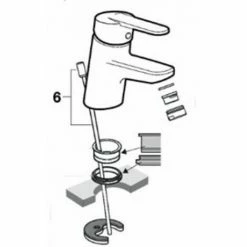 Rabatt ???? Kit Tirette De Vidage Logica/amura - ROCA FRANCE : AG0003600R ✔️