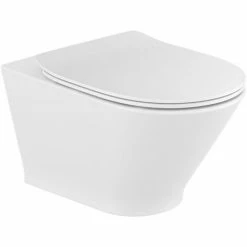 Bester Verkauf ???? Roca Pack ROCA ACTIVE Tragrahmen + GAP ROUND WC Ohne Spülrand + Softclose WC-Deckel + Weiße Bedienplatte (RocaActiveTheGap-1-DE) ⌛ -ROCA Shop 60072401 3