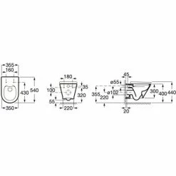 Bester Verkauf ???? Roca Pack ROCA ACTIVE Tragrahmen + GAP ROUND WC Ohne Spülrand + Softclose WC-Deckel + Weiße Bedienplatte (RocaActiveTheGap-1-DE) ⌛ -ROCA Shop 60072401 5