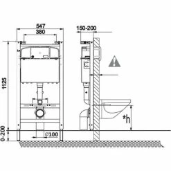 Bestes Angebot ???? Roca Pack ROCA ACTIVE Trägerrahmen + Porcher Wand-WC Ohne Spülrand + Weiße Bedienplatte (RocaActivePorcher-1-DE) ???? -ROCA Shop 60304356 5