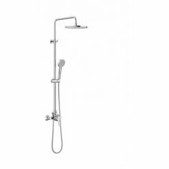 Billig ⌛ VICTORIA PLUS Höhenverstellbare Brausemischersäule Aus Chrom - ROCA ✨