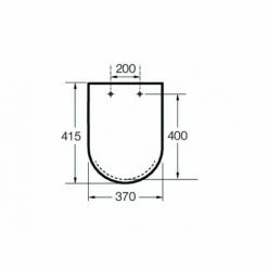 Brandneu ???? SUPRALIT ® Deckel Und Sitz Für Kompakttoilette Mit Gepolstertem Tropfen - ROCA ???? 3 Brandneu ???? SUPRALIT ® Deckel Und Sitz Für Kompakttoilette Mit Gepolstertem Tropfen - ROCA ???? -ROCA Shop 60343567 2