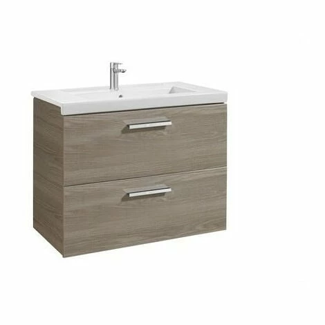 Billig ???? PRISMA Möbelset 2 Schubladen 800 Weiß/Esche - ROCA ✨ 3 Billig ???? PRISMA Möbelset 2 Schubladen 800 Weiß/Esche - ROCA ✨