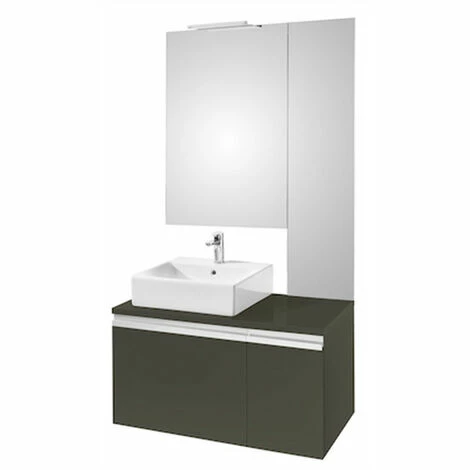 HEIMA Linkes Möbelset 1100 Mattgrau - ROCA Billig ???? HEIMA Linkes Möbelset 1100 Mattgrau - ROCA ???? -ROCA Shop 60343791 1