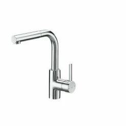 Brandneu ❤️ TARGA Küchenmischbatterie Mit Geradem Chromauslauf - ROCA ????