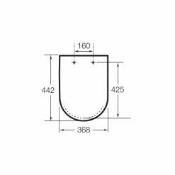 Blitzangebot ???? Roca Inspira Deckel Aus Supralit, Fallbremse „Silencio“, Doppelt Lackiert, Abnehmbar, Onyx (A80152264B) ???? -ROCA Shop 68147340 2